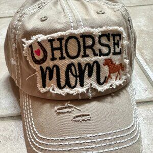 KBETHOS Distressed Brown Horse Mom Baseball Cap with adjustable closure